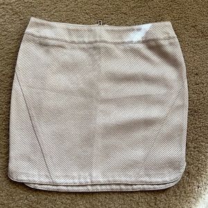 Zadig & Voltaire Cream Mini Skirt